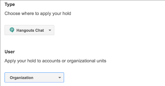 Google保管箱支援Hangouts Chat
