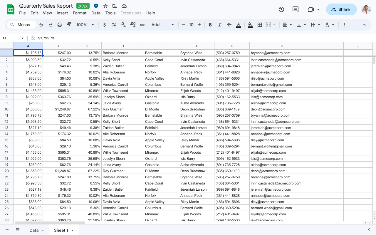 編輯客戶端加密的 Excel 文件