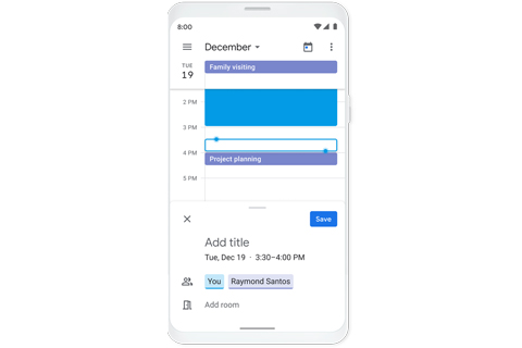 Google 日曆（Google Calendar）的好處：不限裝置隨時都可查看行程、敲定活動