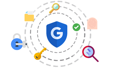 您的資料會在安全的Google雲端上運行